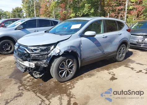 2022 Honda Cr-V Awd Ex-L z USA, uszkodzony, nr VIN 7FARW2H87NE039483